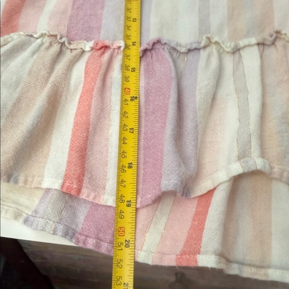 Rails Multicolor Striped Ruffle Tank Top - Picture 7 of 11